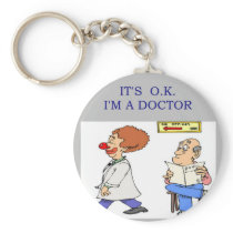 a funny doctor joke key chains