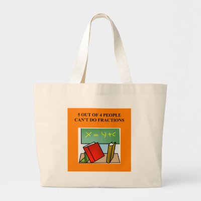 a funny math joke bags