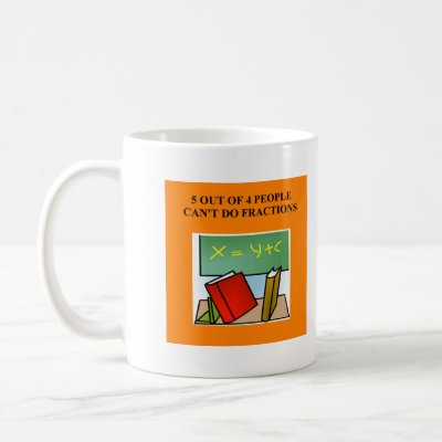 a funny math joke mugs