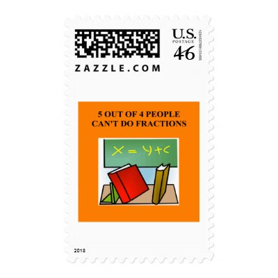 a funny math joke postage