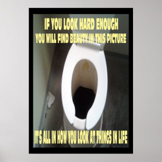 Funny Bathroom Posters & Prints