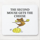 a funny proverb twist mouse mat