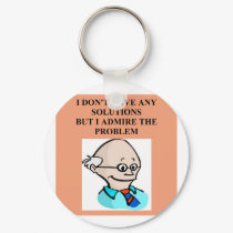 a  funny science joke keychains