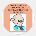 a  funny science joke sticker