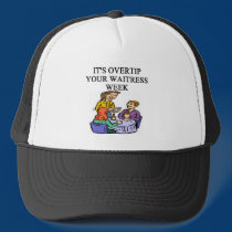 a funny waitress joke hats