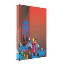 A Gala Affair Wrapped Canvas Gallery Wrapped Canvas