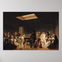 A Game of Billiards, 1807 Posters