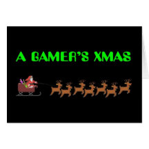A Gamer’s Xmas Greeting Card