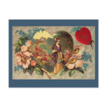 A Garden of Flowers Valentine Postcard