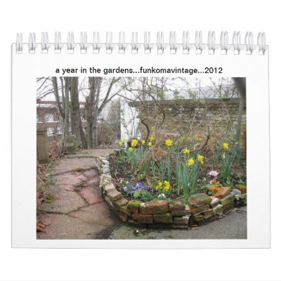 a garden year wall calendar by funkoma