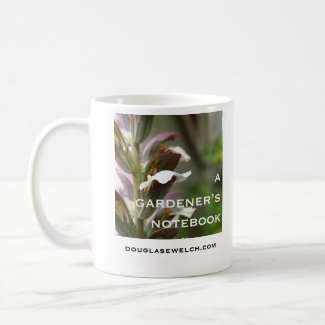 A Gardener's Notebook Logo Mug