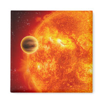 A gas-giant exoplanet fridge magnet