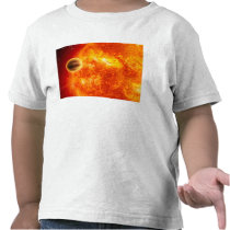 A gas-giant exoplanet tees