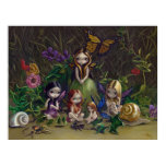 A Gathering of Faeries gothic fairy Art Print