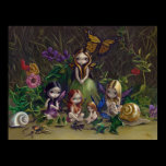 A Gathering of Faeries gothic fairy Art Print