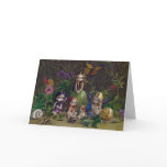 "A Gathering of Faeries" Greeting Card
