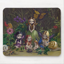 "A Gathering of Faeries" Mousepad by strangeling "A Gathering of Faeries" Mousepad