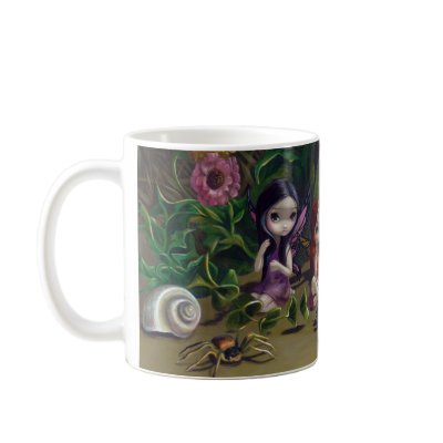 "A Gathering of Faeries" Mug by strangeling
