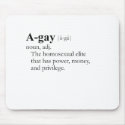A-Gay (definition) mousepads by gay_pride A-Gay (definition) mousepads
