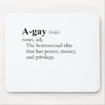 A-Gay (definition) mousepads