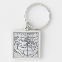 A General Map Key Chains