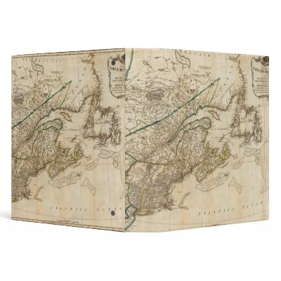 A General Map of the Northern British Colonies 3 Ring Binders by davidrumsey