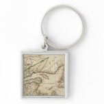 A General Map of the Northern British Colonies Key Chains