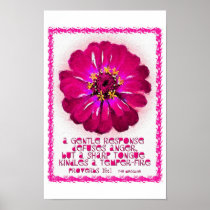 A Gentle Response .... Poster