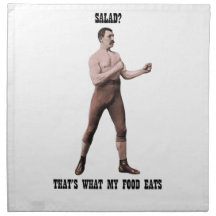 A Genuine Overly Manly Man Cloth Napkin