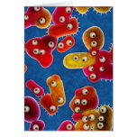 A Germaphobe's Nightmare: Germtopia, City of Germs Greeting Card