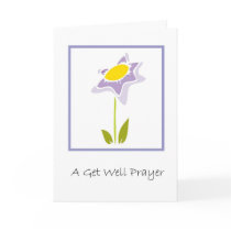 A Get Well Prayer cards