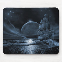 A Ghoastly Voyage mousepads