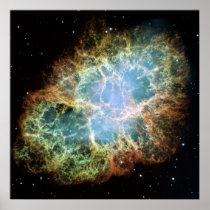 A Giant Hubble Mosaic of the Crab Nebula Posters