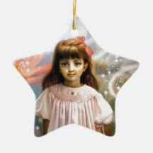 A girl and a seven fairies 2 ornament