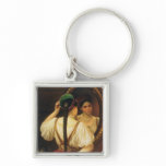 A girl at the mirror, 1848 key chain