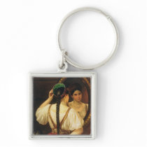A girl at the mirror, 1848 key chain