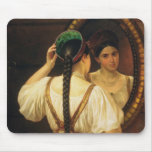 A girl at the mirror, 1848 mouse pad