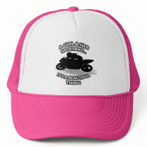 A Girl & Her Sportbike - It's A Beautiful Thing hats