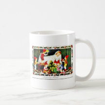 A girl is sleeping and around her many kids playin coffee mug