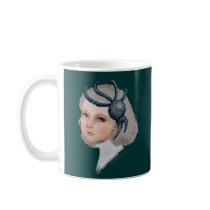 A Girl mugs by NARAEILLUST A Girl mugs