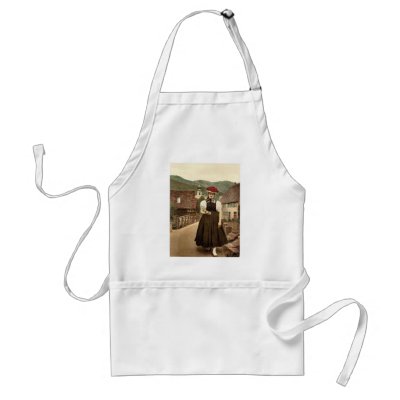 A Girl of the Black Forest, Black Forest, Baden, G Aprons by photochrom