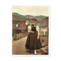 A Girl of the Black Forest, Black Forest, Baden, G Postcards