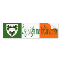 Ã“glaigh na hÃ‰ireann bumper stickers