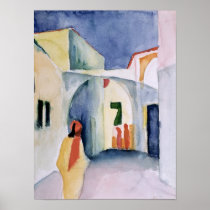 A Glance Down an Alley Print