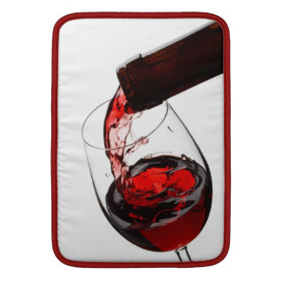 A Glass of Red Wine Sleeves For Macbook Air
