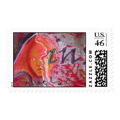 "A glimpse inside..." Stamp by ChelseaKerwath