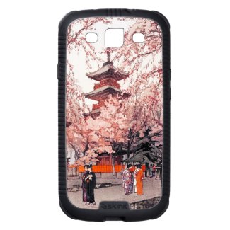 A Glimpse of Ueno Park Hiroshi Yoshida art Galaxy SIII Case