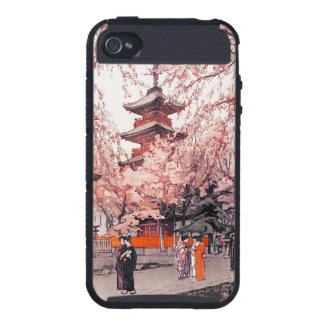 A Glimpse of Ueno Park Hiroshi Yoshida art iPhone 4 Covers