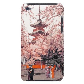 A Glimpse of Ueno Park Hiroshi Yoshida art iPod Touch Cases