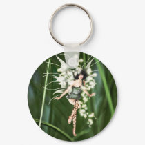 A Glow in the Garden Keychain by kimberlyjt A Glow in the Garden Keychain